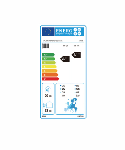1164807-2 Air-water heat pump Valdemar 8.4 kW incl. Plug 'n Play module & hot water tank