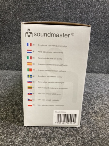 1164809-4 Retro radio with cassette Soundmaster RR18SW