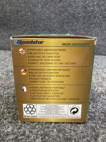 1164810-3 Retro radio Roadstar RCR-3025EBT