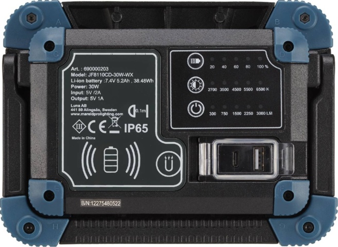 1166820-3 Mareld work light Flash 3000 RE - Shipping included