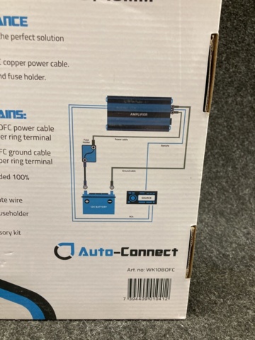 1167320-4 Cable kit Auto-Connect WK1080FC, 8 AWG, 10mm²