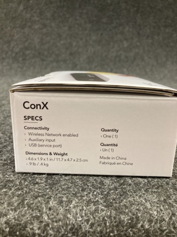 1167340-2 Media streamer Tivoli Audio ConX