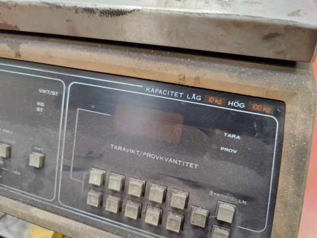 1167713-4 Industrial scale/system counting scale Telub/Stathmos