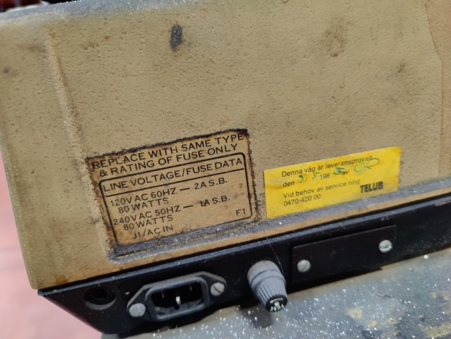 1167713-5 Industrial scale/system counting scale Telub/Stathmos