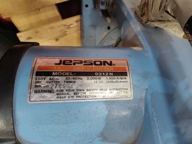 1167714-4 Cut-off saw Jepson 9312N