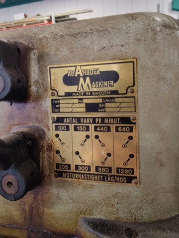 1167715-7 Column drilling machine Arboga E825