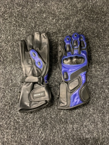 1166946-1 Mc-handskar Check One Sebring blå, Strl M