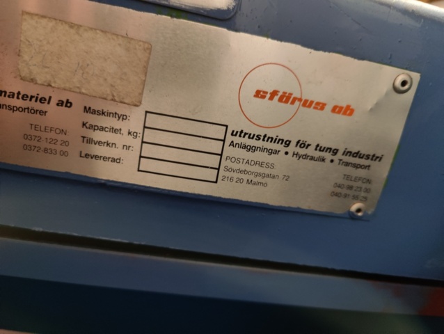 1167721-7 Coil turner Ltm