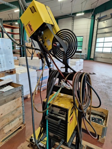 1167726-3 Robotic welding system Esab A30A