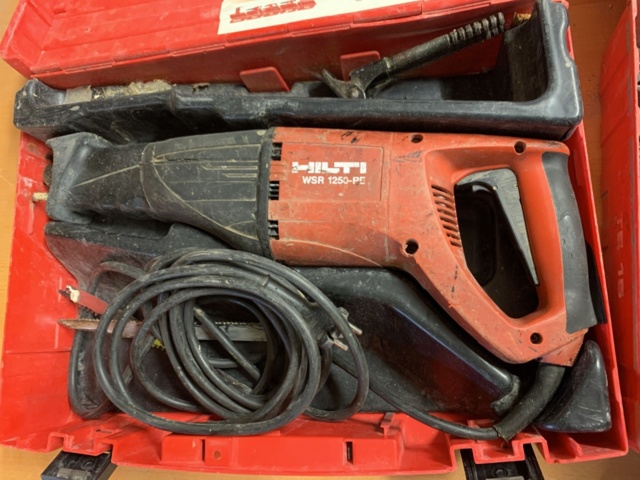 1136444-4 Tiger saw & Impact drill HILTI WSR 1250 PE & TE 15-C