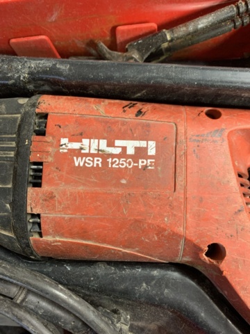 1136444-5 Tiger saw & Impact drill HILTI WSR 1250 PE & TE 15-C