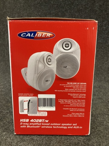 1167368-2 Wireless Bluetooth speakers Caliber HSB 402BT