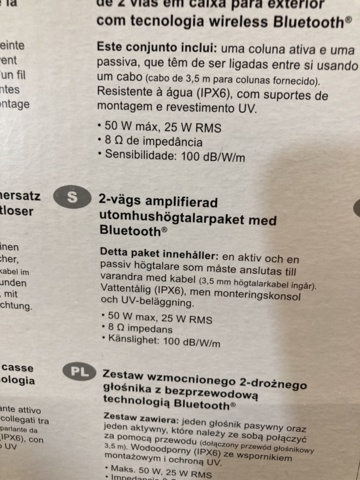 1167368-3 Wireless Bluetooth speakers Caliber HSB 402BT