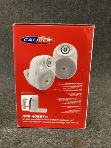 1167368-5 Wireless Bluetooth speakers Caliber HSB 402BT