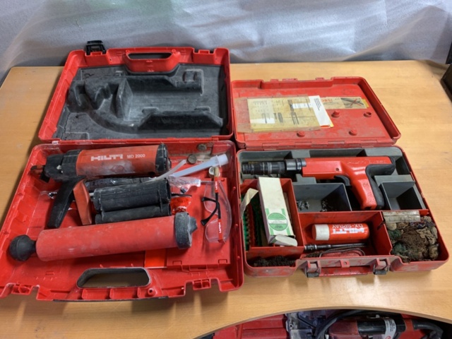 1136450-1 Bolt gun & Grouting gun HILTI DX 350 & MD 2000