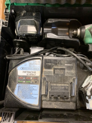 1136460-3 Tool kit HITACHI with impact screwdriver and more