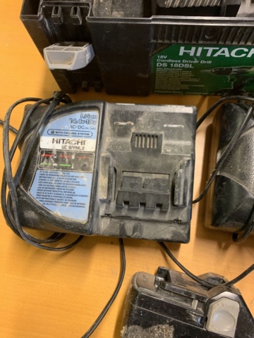 1136460-6 Tool kit HITACHI with impact screwdriver and more