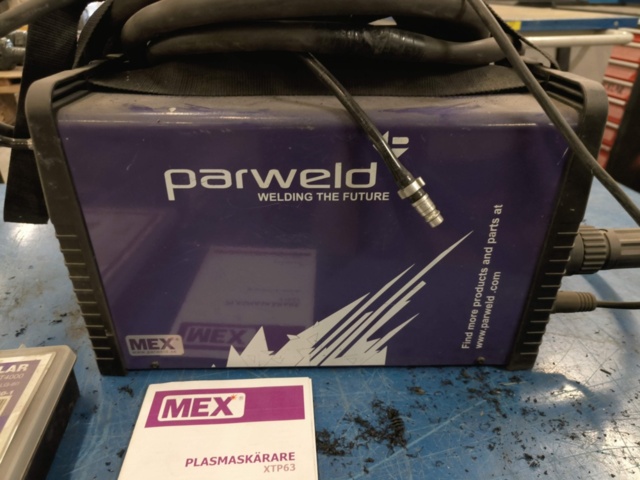 1128977-3 Plasma cutter Parweld Mex XTP63
