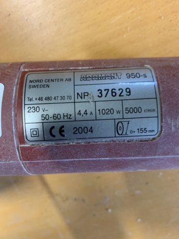 1136466-2 Adamant Sparkless angle grinder Twincutter