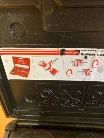 1136483-3 Pipe thread kit Super-Ego Tools