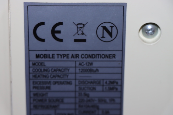 1140001-5 Portable AC Wilfa