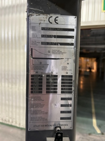 1144039-13 Stand stacker Atlet A/160SDTFVJN630 - 2005