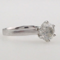1165121-5 Ring 18K White Gold with Brilliant Cut Diamond approx 1.25 ct