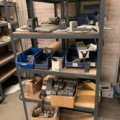 1065650-5 Stock hydraulic and electronic components, 22 shelf sections (incl. shelves)
