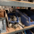 1065650-36 Stock hydraulic and electronic components, 22 shelf sections (incl. shelves)