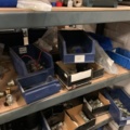 1065650-50 Stock hydraulic and electronic components, 22 shelf sections (incl. shelves)