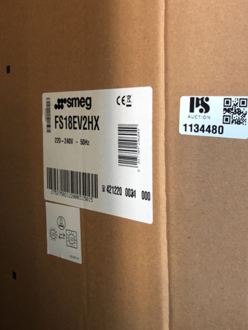 1134480-8 Smeg FS18EV2HX refrigerator, stainless steel, 186 cm