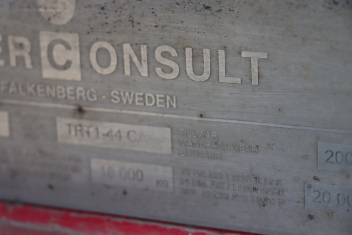 1171407-17 Returned Volvo FInans - Trailer INTERCONSULT TRT1-44CA - 2003