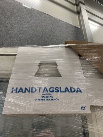 1171412-8 Window door "Swedish window" Wood-Alu 3-Glass Left Fully glazed White 10X21