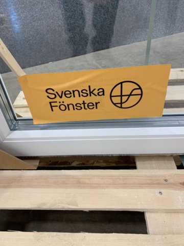 1171412-12 Window door "Swedish window" Wood-Alu 3-Glass Left Fully glazed White 10X21