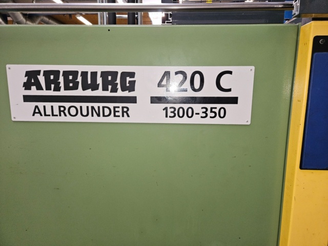 1170945-6 Injection molding machine Arburg Allrounder 420C 1300-350 - 1997