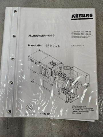 1170945-10 Injection molding machine Arburg Allrounder 420C 1300-350 - 1997