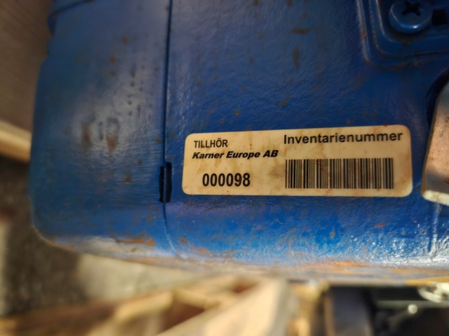 1170946-9 Chain hoist 500kg with electric running gear & pillar slewing crane - ABUS GM3