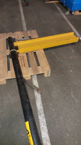 1170946-15 Chain hoist 500kg with electric running gear & pillar slewing crane - ABUS GM3