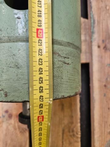 1170951-4 Chain hoist 1000kg with undercarriage & pillar slewing crane - ABUS GM3