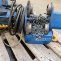 1170951-9 Chain hoist 1000kg with undercarriage & pillar slewing crane - ABUS GM3