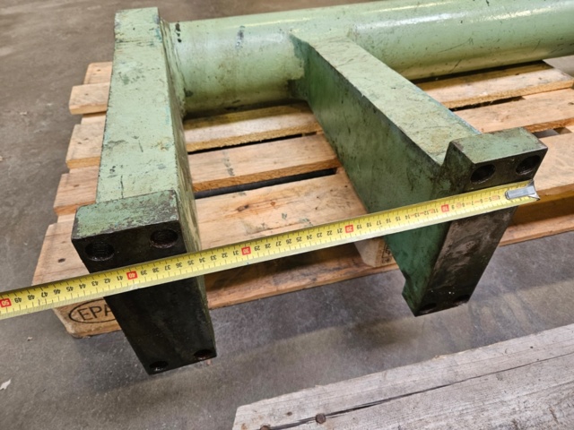 1170951-15 Chain hoist 1000kg with undercarriage & pillar slewing crane - ABUS GM3