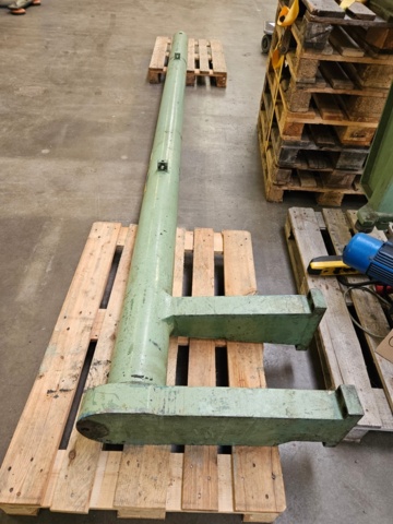 1170951-20 Chain hoist 1000kg with undercarriage & pillar slewing crane - ABUS GM3