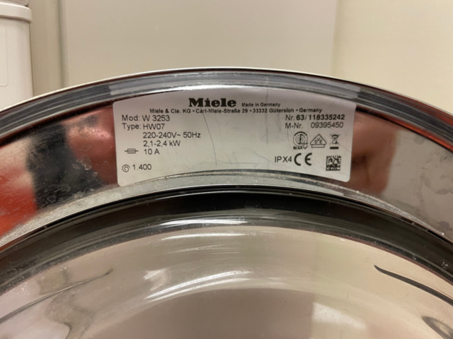 1171470-5 Washing machine Miele - W 3253