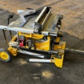 1145014-1 Table saw, DeWalt DWE7485, on stand