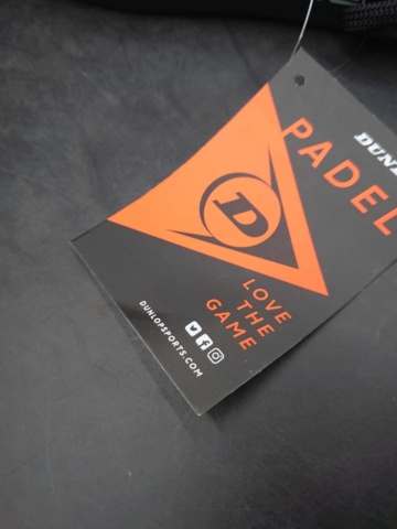 1171911-3 Dunlop padel rack rocket green NH - Shipping included