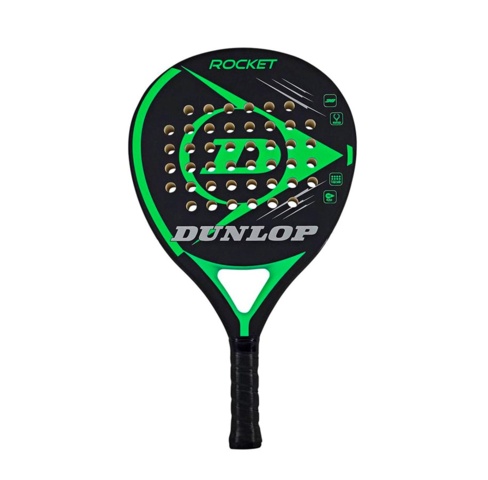 1171919-1 2 Dunlop padel rack rocket green NH - Shipping included