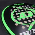 1171919-5 2 Dunlop padel rack rocket green NH - Shipping included