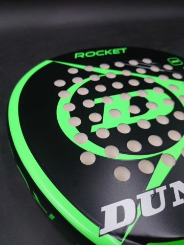 1171931-5 12 st Dunlop padelrack rocket green NH - Frakt ingår