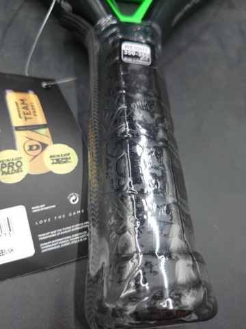 1171931-7 12 st Dunlop padelrack rocket green NH - Frakt ingår