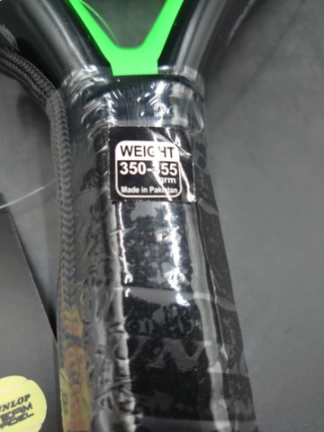 1171931-8 12 st Dunlop padelrack rocket green NH - Frakt ingår